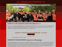 Tablet Screenshot of dc-labamba.de
